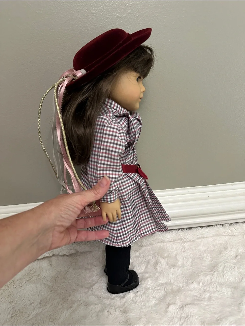 Vintage American Girl Samantha doll & mini doll set